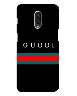 Чохол для OnePlus 6T з картинкою «Gucci — червоний пояс»