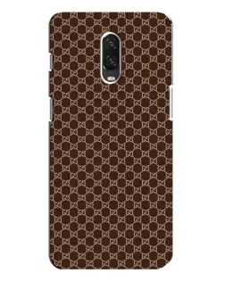 Чехол для OnePlus 6T с картинкой «Gucci — шоколадная сетка»