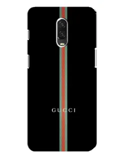 Чехол для OnePlus 6T с картинкой «Gucci — строгая линия»
