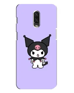 Чохол для OnePlus 6T з картинкою «Kuromi — ніжний фіолетовий»