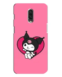Чохол для OnePlus 6T з картинкою «Kuromi — любов у серці»