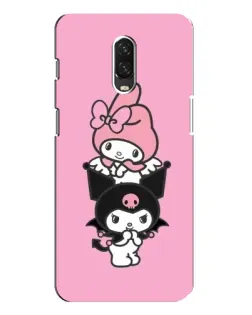 Чохол для OnePlus 6T з картинкою «My Melody та Kuromi»
