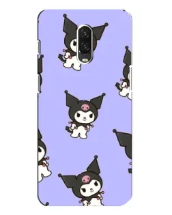Чохол для OnePlus 6T з картинкою «Паттерн з Kuromi»