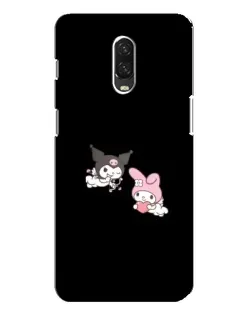 Чохол для OnePlus 6T з картинкою «My Melody та Kuromi»
