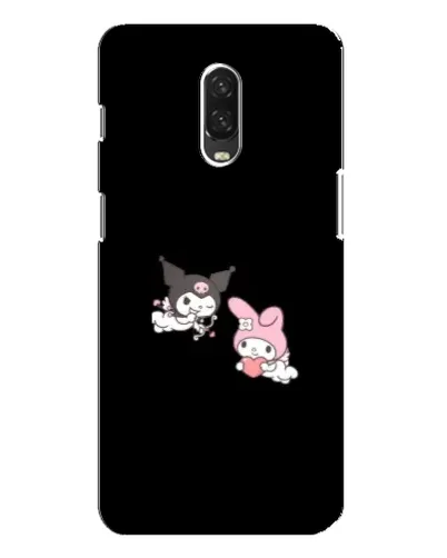 Чехол для OnePlus 6T с картинкой «My Melody и Kuromi»