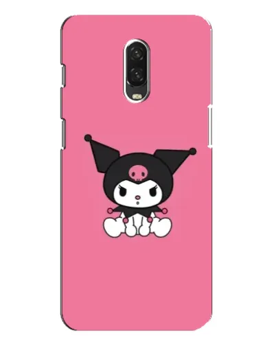Чехол для OnePlus 6T с картинкой «Хмурая Kuromi»