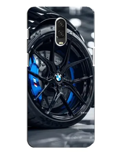 Чехол для OnePlus 6T с картинкой «Колесо BMW вблизи»