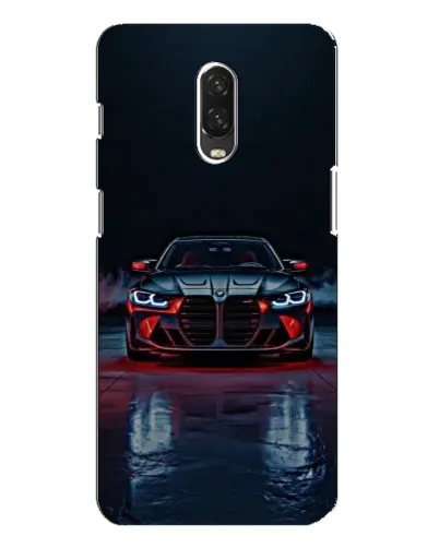 Чехол для OnePlus 6T с картинкой «BMW на мокрой дороге»