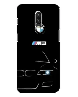 Чехол для OnePlus 6T с картинкой «Минималистичный принт BMW M3»