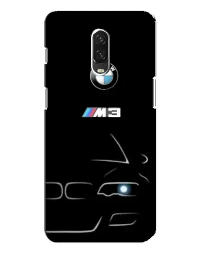 Чехол для OnePlus 6T с картинкой «Минималистичный принт BMW M3»