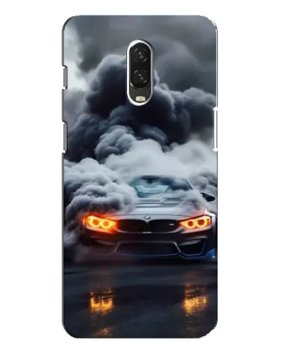 Чехол для OnePlus 6T с картинкой «BMW в дыму»