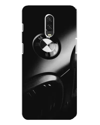 Чехол для OnePlus 6T с картинкой «Эмблема BMW — макро»