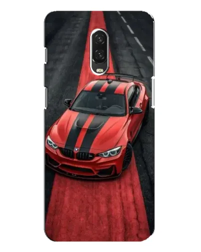 Чехол для OnePlus 6T с картинкой «BMW на красной дорожке»