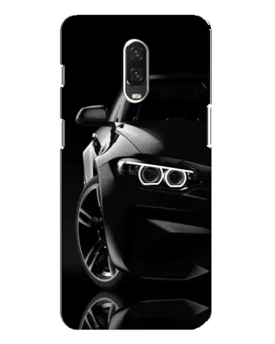 Чехол для OnePlus 6T с картинкой «Черная BMW — профиль» Чехол для OnePlus 6T с картинкой «Черная BMW — профиль»
