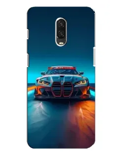Чехол для OnePlus 6T с картинкой «BMW — огни неона» Чехол для OnePlus 6T с картинкой «BMW — огни неона»