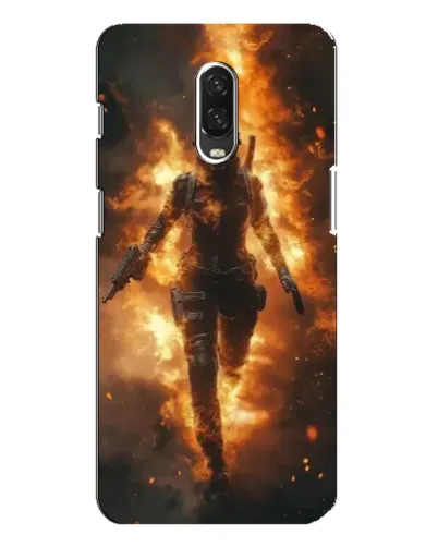 Чехол для OnePlus 6T с картинкой «BMW — скорость в дожде»