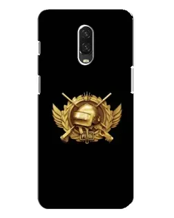 Чехол для OnePlus 6T с картинкой «PUBG — оранжевый градиент»