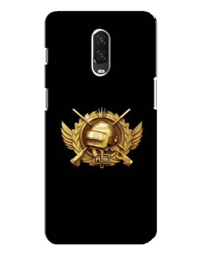 Чехол для OnePlus 6T с картинкой «PUBG — оранжевый градиент»