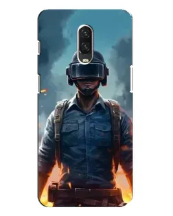 Чехол для OnePlus 6T с картинкой «PUBG — реалистичный герой»