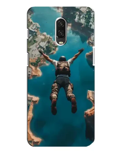 Чехол для OnePlus 6T с картинкой «PUBG — свободное падение»