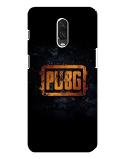 Чехол для OnePlus 6T с картинкой «PUBG — золотой логотип»