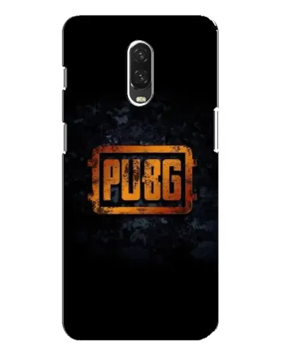 Чехол для OnePlus 6T с картинкой «PUBG — золотой логотип»