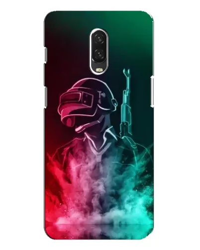 Чехол для OnePlus 6T с картинкой «PUBG — огненный воин»
