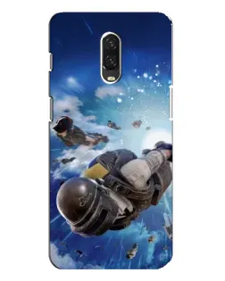 Чехол для OnePlus 6T с картинкой «Десант PUBG — прыжок»