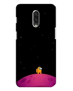 Чехол для OnePlus 6T с картинкой «Одинокий герой на планете»