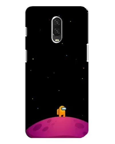 Чехол для OnePlus 6T с картинкой «Одинокий герой на планете»