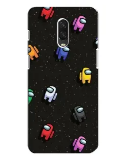 Чехол для OnePlus 6T с картинкой «Космический паттерн Among Us»