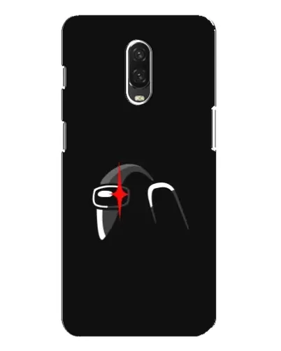 Чехол для OnePlus 6T с картинкой «Among Us шлем»