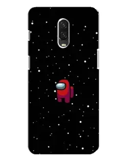 Чехол для OnePlus 6T с картинкой «Красный Among Us»