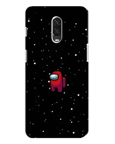 Чехол для OnePlus 6T с картинкой «Красный Among Us»