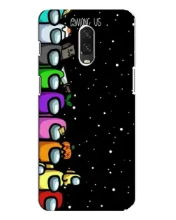 Чехол для OnePlus 6T с картинкой «Команда Among Us»