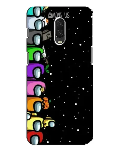 Чехол для OnePlus 6T с картинкой «Команда Among Us»
