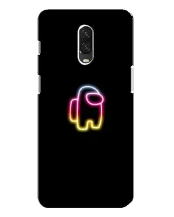 Чехол для OnePlus 6T с картинкой «Among Us градиент»