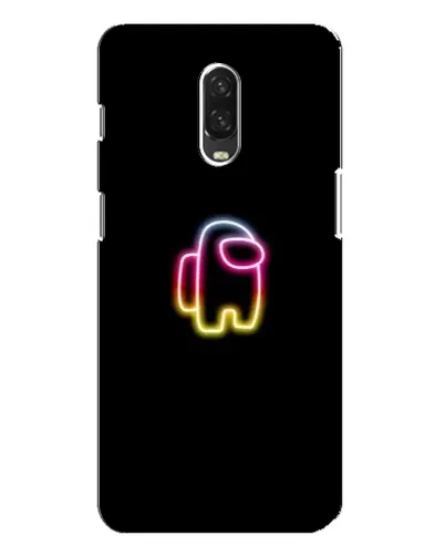 Чехол для OnePlus 6T с картинкой «Among Us градиент»