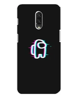 Чехол для OnePlus 6T с картинкой «Among Us неон»