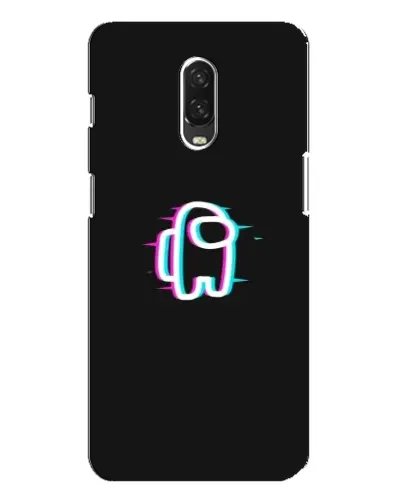 Чехол для OnePlus 6T с картинкой «Among Us неон»
