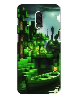 Чохол для OnePlus 6T з картинкою «Minecraft лісовий пейзаж»