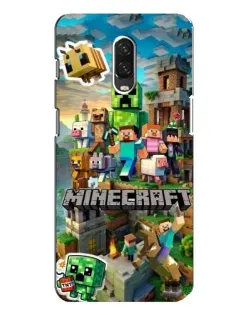 Чохол для OnePlus 6T з картинкою «Замок Minecraft»