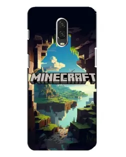 Чохол для OnePlus 6T з картинкою «Печера Майнкрафт»