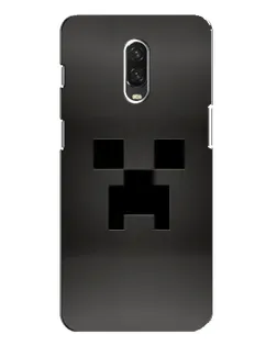 Чехол для OnePlus 6T с картинкой «Черный крипер градиент»