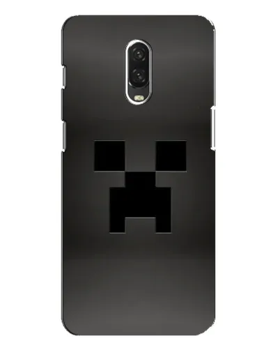 Чехол для OnePlus 6T с картинкой «Черный крипер градиент»