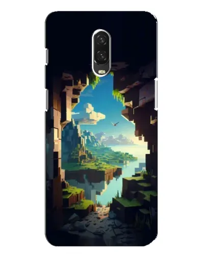 Чехол для OnePlus 6T с картинкой «Вид из пещеры»
