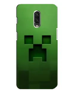 Чехол для OnePlus 6T с картинкой «Крипер микро-дизайн»
