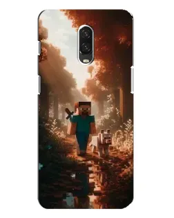 Чехол для OnePlus 6T с картинкой «Стив в лесу»