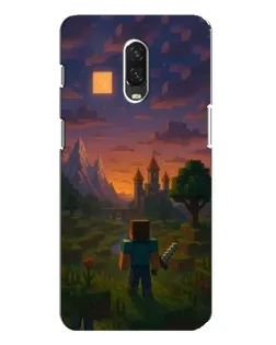 Чехол для OnePlus 6T с картинкой «Стив у башни»
