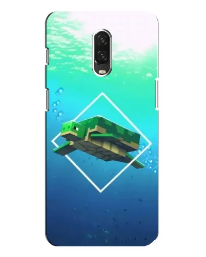 Чехол для OnePlus 6T с картинкой «Черепаха Minecraft» Чехол для OnePlus 6T с картинкой «Черепаха Minecraft»
